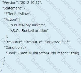 SCS-C01 Question 121 Option 1